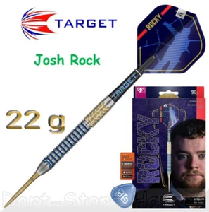 190380 TARGET Steeldarts JOSH ROCK "GEN 1", Punta Svizzera, 22 g - Picture 1 of 5