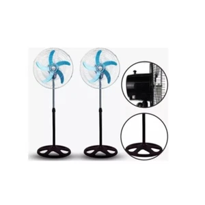 2 Ventiladores de Pie de Alta Velocidad. 18" . 75 W con Giro de 90º. 5 aspas - Imagen 1 de 3