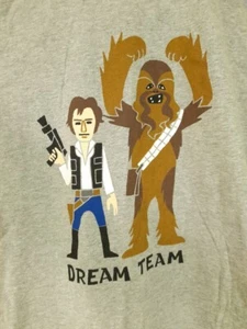 Peter Alexander STAR WARS Top Dream Team Size S Boys/Men Han Solo/Chewbacca - Picture 1 of 5