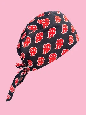 Naruto scrub cap, Anime scrub cap, cotton scrub cap, men’s scrub cap Surgery Cap - Image 1 of 3