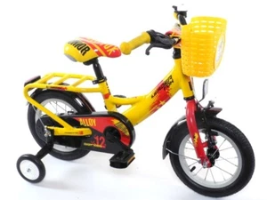 12" Zoll leichtes Aluminum Kinderrad Leader Fox Star Girl Fahrrad Körbchen gelb - Bild 1 von 8