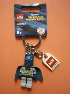 LEGO DC Universe Super Heroes Schlüsselanhänger klassisch Batman brandneu mit Etikett - Bild 1 von 2