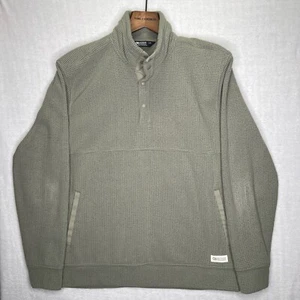 Outdoor Research Trail Mix Snap Pullover II Mens M Flint Green *Corporate Logo* - Imagen 1 de 6
