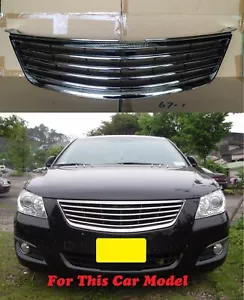 Front Grille SPORT Type All Chrome FOR '07-'12 TOYOTA CAMRY/AURION ASIA Version - Picture 1 of 3