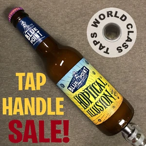 CLEARANCE! HOPTICAL ILLUSION IPA BEER TAP HANDLE marker BLUE POINT ocean buoy - Picture 1 of 3
