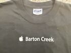 APPLE COMPUTER Employé AUSTIN TEXAS Barton Creek centre commercial chemise noire adulte GRANDE