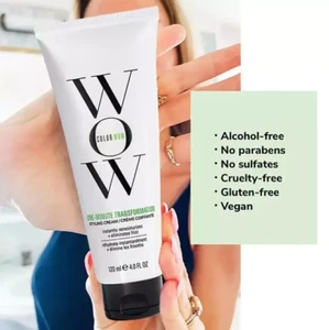 Color Wow One Minute Transformation Styling Cream de-frizzes 4oz/120ml - Picture 1 of 4