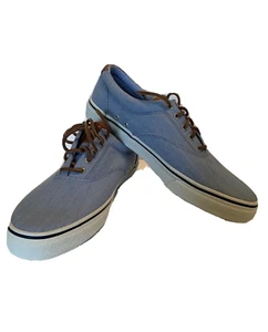 Zapatos de barco Sperry Top Sider Striper para hombre 13M CVO Chambray azul playa - Imagen 1 de 11