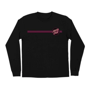 SANTA CRUZ Men's L/S Shirt OTHER DOT SC - Black - Large - NWT - Picture 1 of 2