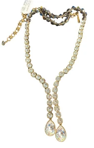 Heidi Daus "MISSION ACCOMPLISHED" CRYSTAL DROP NECKLACE RARE RETIRED NEW! - Picture 1 of 8