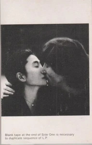 JOHN LENNON & YOKO ONO CASSETTE TAPE: "DOUBLE FANTASY" 1980 - Picture 1 of 5