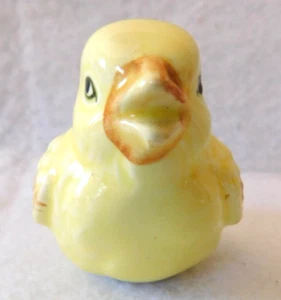 Vintage Lefton simpatico antropomorfo anatroccolo sale o pepe singolo shaker Giappone  - Foto 1 di 11