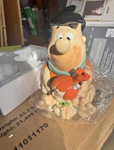 Seltenes Sammlerstück Fred Feuerstein & Kieselsteine Keksdose Westland Geschenkartikel #21708 - Bild 1 von 1