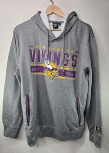 Team Apparel Minnesota Vikings Hoodie Herren Medium Grau Polyester  - Bild 1 von 4