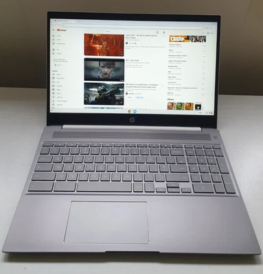 HP high quality Chromebook 15-de0502na, 15.6 inch,FHD display - Image 1 of 4