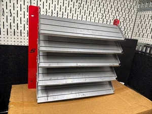 Snap On Werkzeug LKW Ex Händler Van Mac Regal Ausstellungsregal Regal Schubladen - Bild 1 von 8