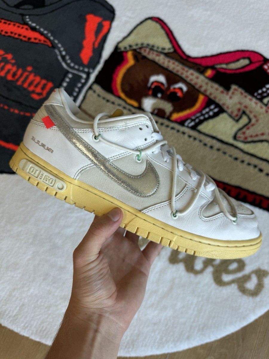 Nike Off-White x Dunk Low Lot 01 of 50 for Sale Nike Off-White x Dunk Low Lot 01 of 50 for Sale