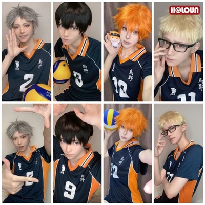 Haikyuu!! Karasuno Sugawara Koushi Yu Nishinoya T-shirt Tracksuit SweatSuit Gift - Image 1 of 4