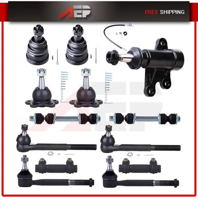 13X Fit For 1993-2000 Chevrolet C2500 Front Rear Tie Rod End Ball Joint Kit - Image 1 of 4