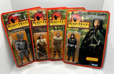 Kenner 1991 Robin Hood Príncipe de los Ladrones Lote de 4 Nuevos Sheriff, Robin, John, Oscuro Foto 1 de 4