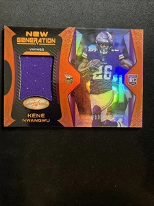 2021 Panini Certified Football RC New Generation NG-34 Kene Nwangwu - Picture 1 of 2