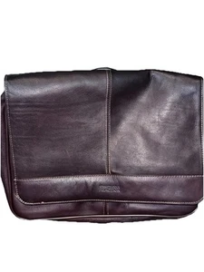 Borsa a tracolla Kenneth Cole REACTION business messenger in pelle borsa per laptop - Foto 1 di 3