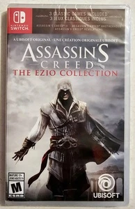 ASSASSIN'S CREED THE EZIO COLLECTION NINTENDO SWITCH NUOVO SPEDIZIONE VELOCE - Foto 1 di 2