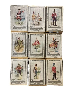 Old Vintage Match Box Labels - British Military Uniforms 1979 , EMPTY - Picture 1 of 13