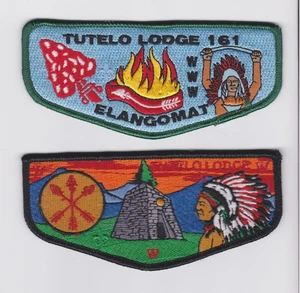 USA BOY SCOUTS OF AMERICA - ORDER OF ARROW OA TUTELO LODGE 161 SCOUT FLAP PATCH - Picture 1 of 2