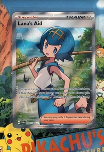 Pokémon TCG Lanas Hilfe 207/167 Sv06: Twilight Masquerade Holo LP - Bild 1 von 2
