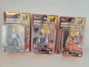 3 x Ultimate Figure Series Dragon Ball Z Figures Goku Vegeta Vegito - Rare! - Picture 1 of 8
