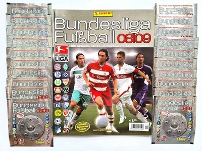 Panini Bundesliga 2008 2008 08/09 - Empty Album + 20 Bags of 6 Stickers Each NEW - Image 1 of 2