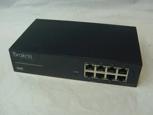 ARAKNIS UNMANAGED GIGABIT SWITCH AN-110-SW-F-8 - NO POWER CORD - Picture 1 of 4