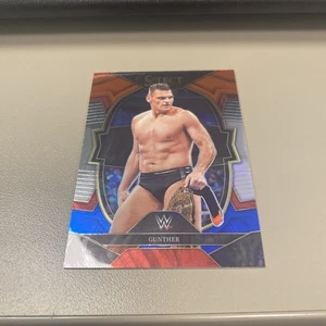2023 Panini Select WWE Red and Blue #52 Gunther Wrestling Card - Bild 1 von 2