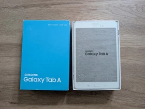 Samsung Galaxy Tab A - 16GB - Sandy White - SM-T355Y - Picture 1 of 7