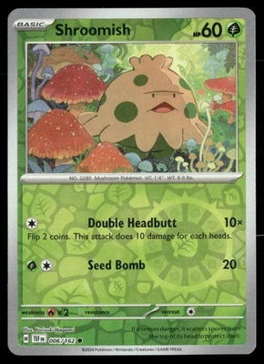 SV05: Temporal Forces #006/162 Shroomish - Image 1 of 2