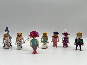 Vintage Geobra Playmobil Fantasy Figures Lot Of 7 Mixed Sets