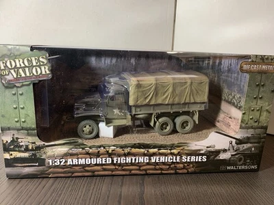 Forces Of Valor GMC CCKW-353B Cargo Truck "Us Army" 1/32 Diecast 801201 A - Image 1 of 4
