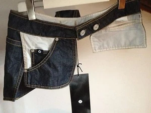 GIROFIANCHI DI JEANS DA DONNA TG S/M CON TRE DIVERSE TASCHE LATERALI RAND JEANS - Picture 1 of 2