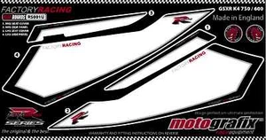 Suzuki GSXR 600 750 04 05 06 Rear Fairing Number Board Motografix Gel Protector - Picture 1 of 1