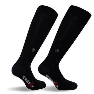 Adult Compression Socks Medium Black TSC1000HC - Picture 1 of 6