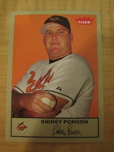2005 Fleer Tradition Gray Back Sidney Ponson #75 Baltimore Orioles - Picture 1 of 2