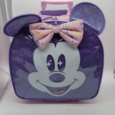 Disney Store Minnie Mouse Equipaje Niños Maleta Bolso de Noche Foto 1 de 4