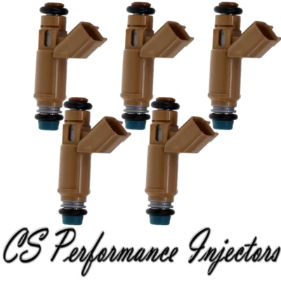 Juego de inyectores de combustible Denso OEM para Volvo S40 2004-2010 2,4 L I5 06 07 08 09 10 Foto 1 de 4