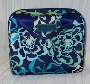 Vera Bradley Lunchbox w/ Handles & Identification Notecard - Blue Pattern - Picture 1 of 6