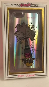 BETSEY JOHNSON BUBBLY Glittery Champagne Glass Cell Case iPHONE 6/6S - Picture 1 of 4