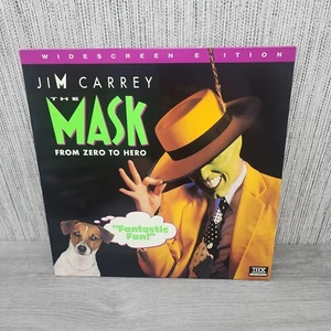 The Mask 1994 Laserdisc Widescreen Edition Jim Carrey & Cameron Diaz - Picture 1 of 2