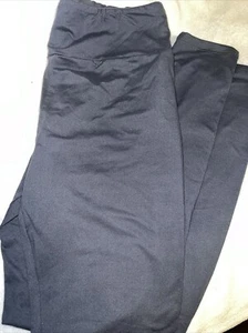Lularoe OS One Size Leggings Solid Gray Deep Slate Unicorn New Pants 2-10 New ❤️ - Picture 1 of 5