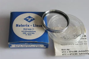 Agfa Natarix Linse Typ 6711/355 35,5mm Gewinde OVP +sehr guter Zustand+ - Imagen 1 de 1
