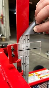 Hud-Son Universal sawmill magnetic quarter scale mill ruler measures up to 48" - Picture 1 of 2